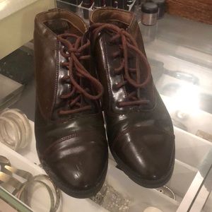 Vintage paten leather Boots